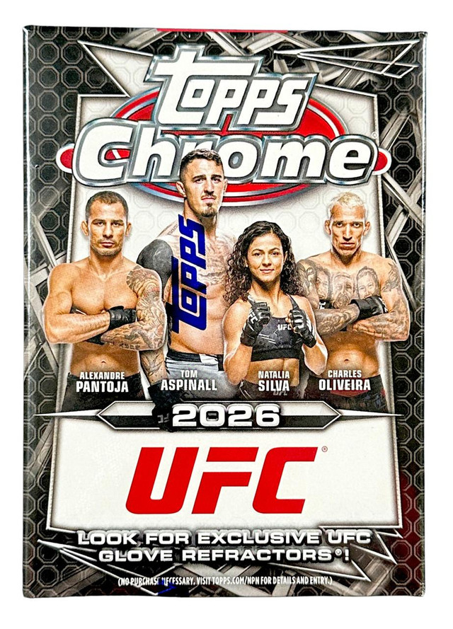2026 Topps Chrome UFC Blaster Pack