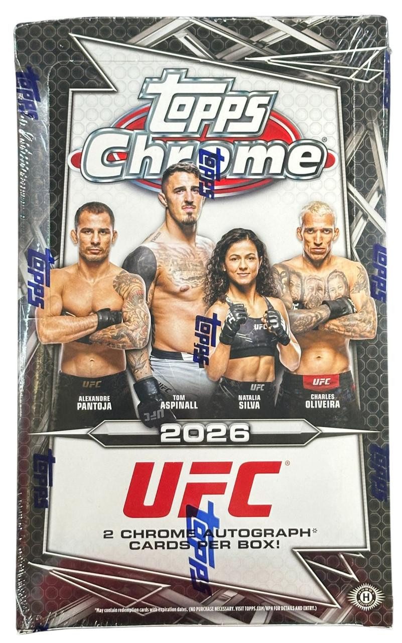 2026 Topps Chrome UFC Hobby Pack